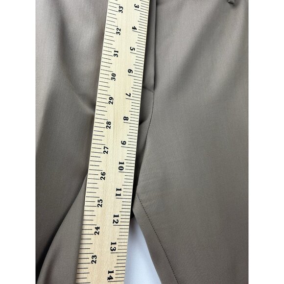 Gunex Italy Dress Slacks Pants Size 8 Office Business Virgin Wool Blend Wide Leg - Picture 5 of 16